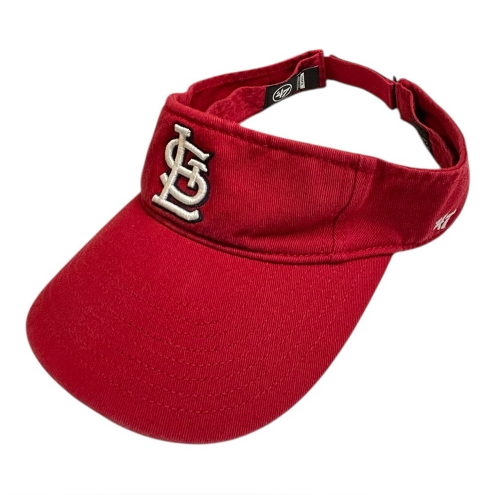 NEW St. Louis Cardinals Visor Red Adjustable